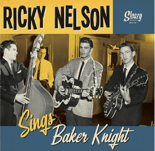 10inch - Ricky Nelson - Sings Baker Knight