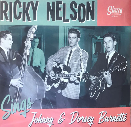 10inch - Ricky Nelson - Sings Johnny & Dorsey Burnette