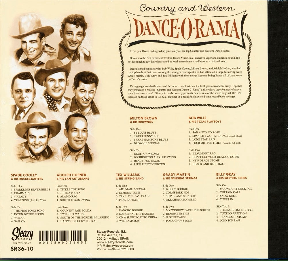 10inch-7 - VA - Dance-O-Rama - The Complete Works (7x10inch)