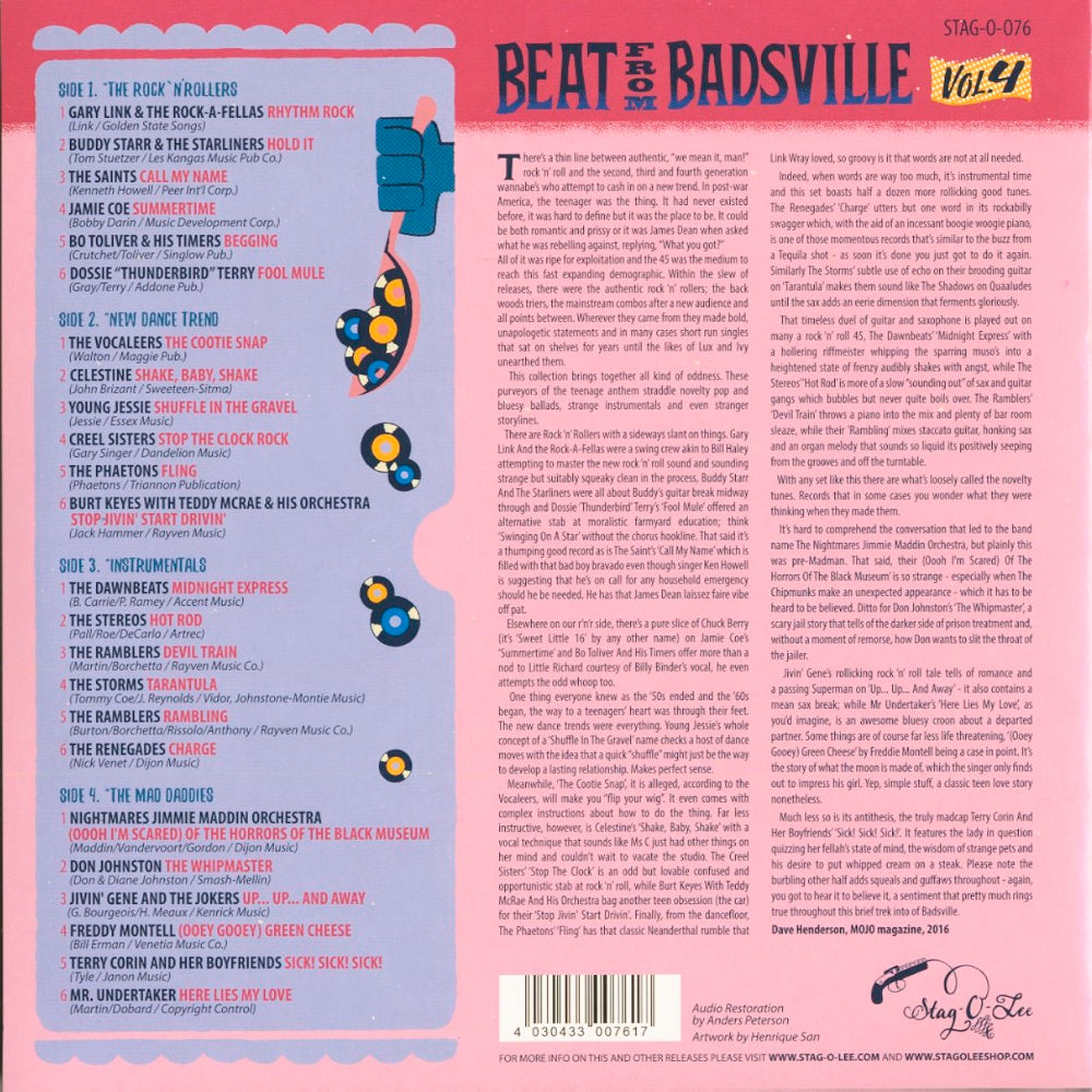 10inch-2 - VA - Beat From Badsville Vol. 4