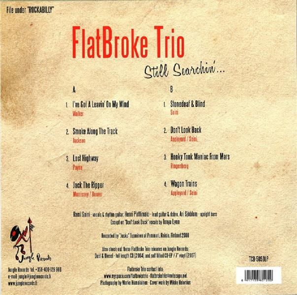 10inch - FlatBroke Trio - Still Searchin'