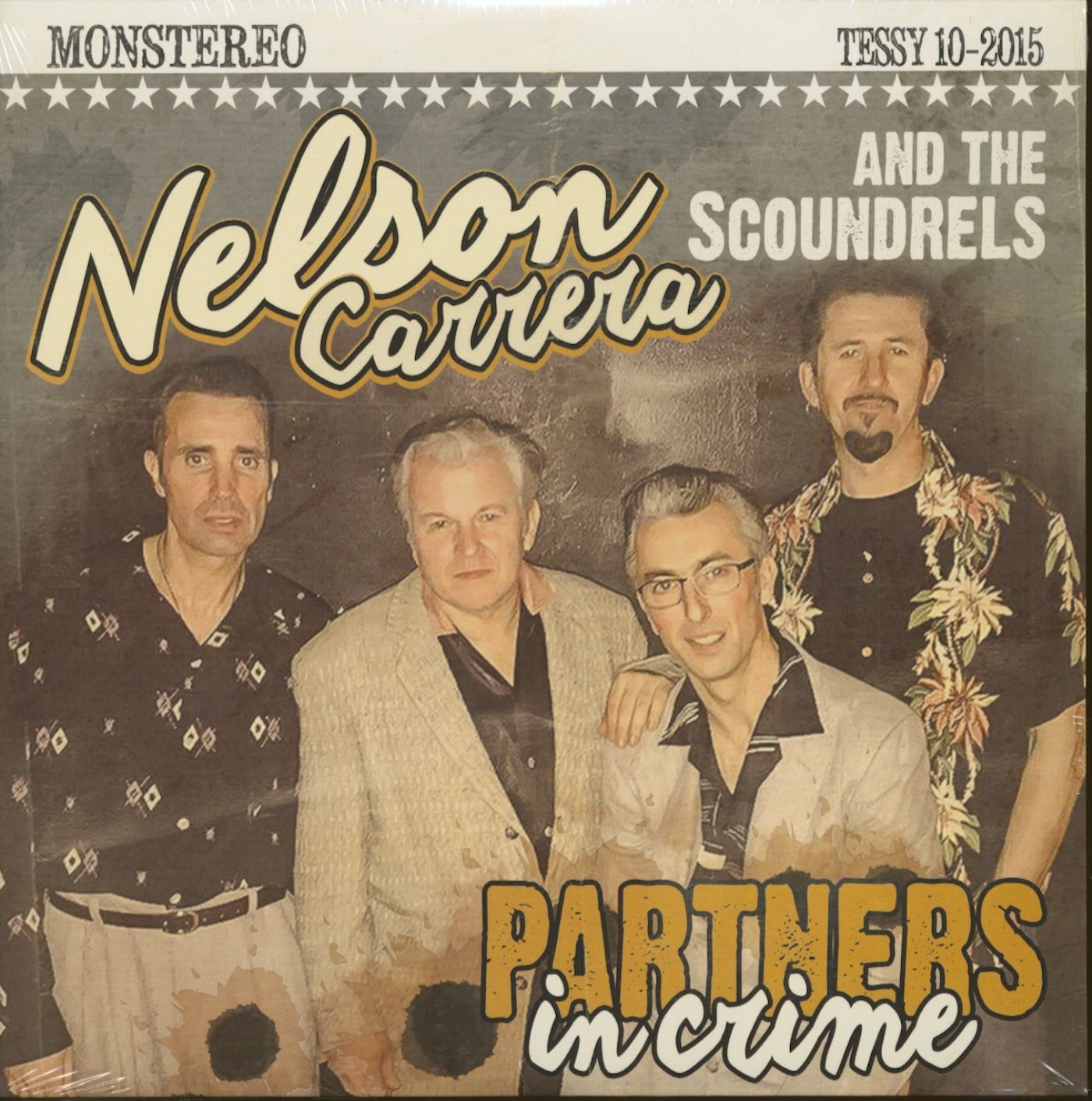 10inch - Nelson Carrera And The Scoundrels - Partners In Crime