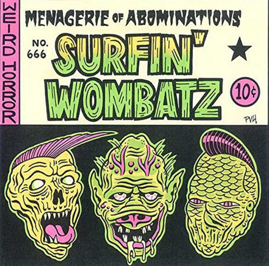 10inch - Surfin' Wombatz - Menagerie Of Abomonatio
