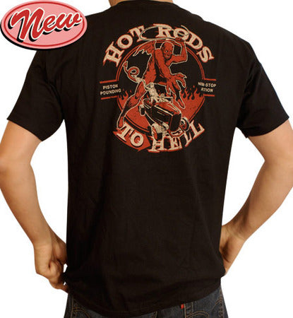 T-Shirt - Hot Rods To Hell