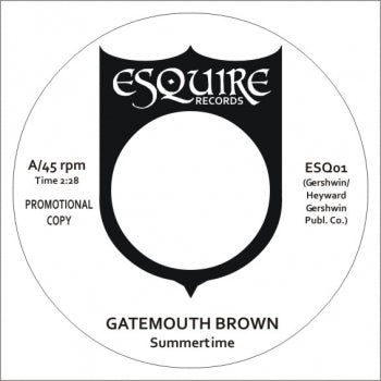 Single - VA - Gatemouth Brown & Toussaint MaCall - Summertime
