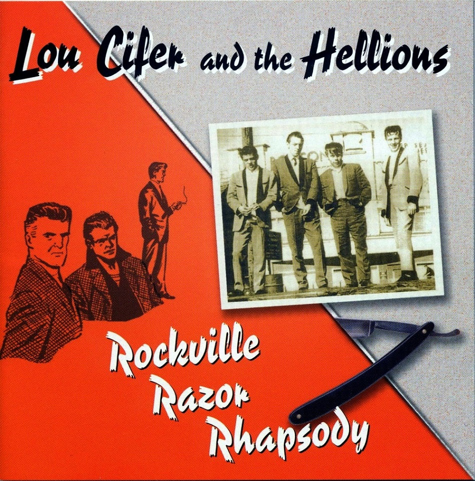 CD - Lou Cifer & The Hellions - Rockville Razor Rhapsody