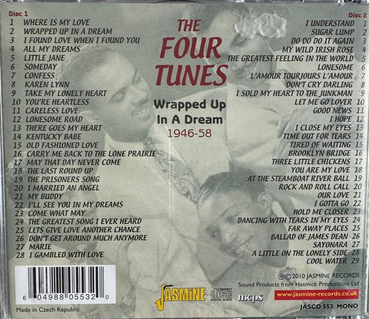 CD - Four Tunes - Wrapped Up In A Dream, 1946 - 1958