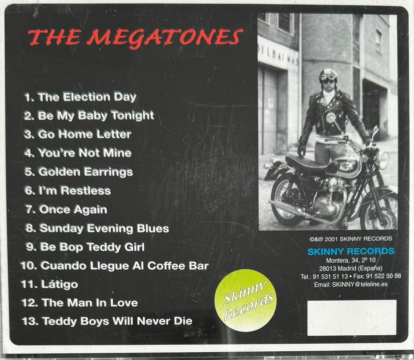 CD - Megatones - Self Titled