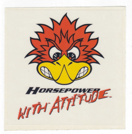 Hot Rod Aufkleber - Mr. Horsepower With Attitude