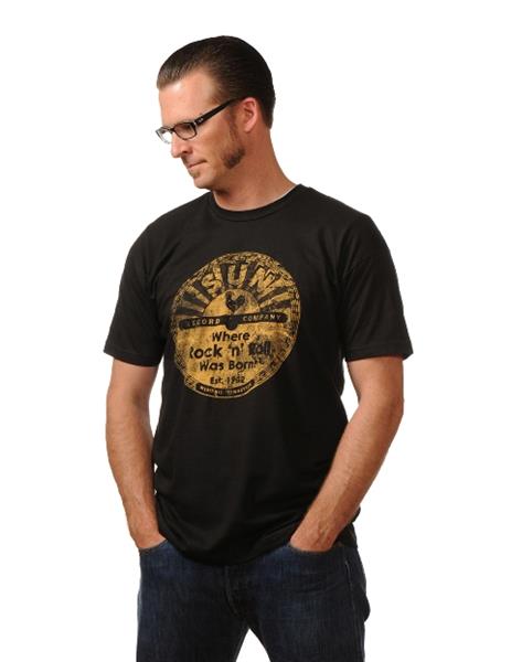 T-shirt Steady - Sun Records Distressed Sun
