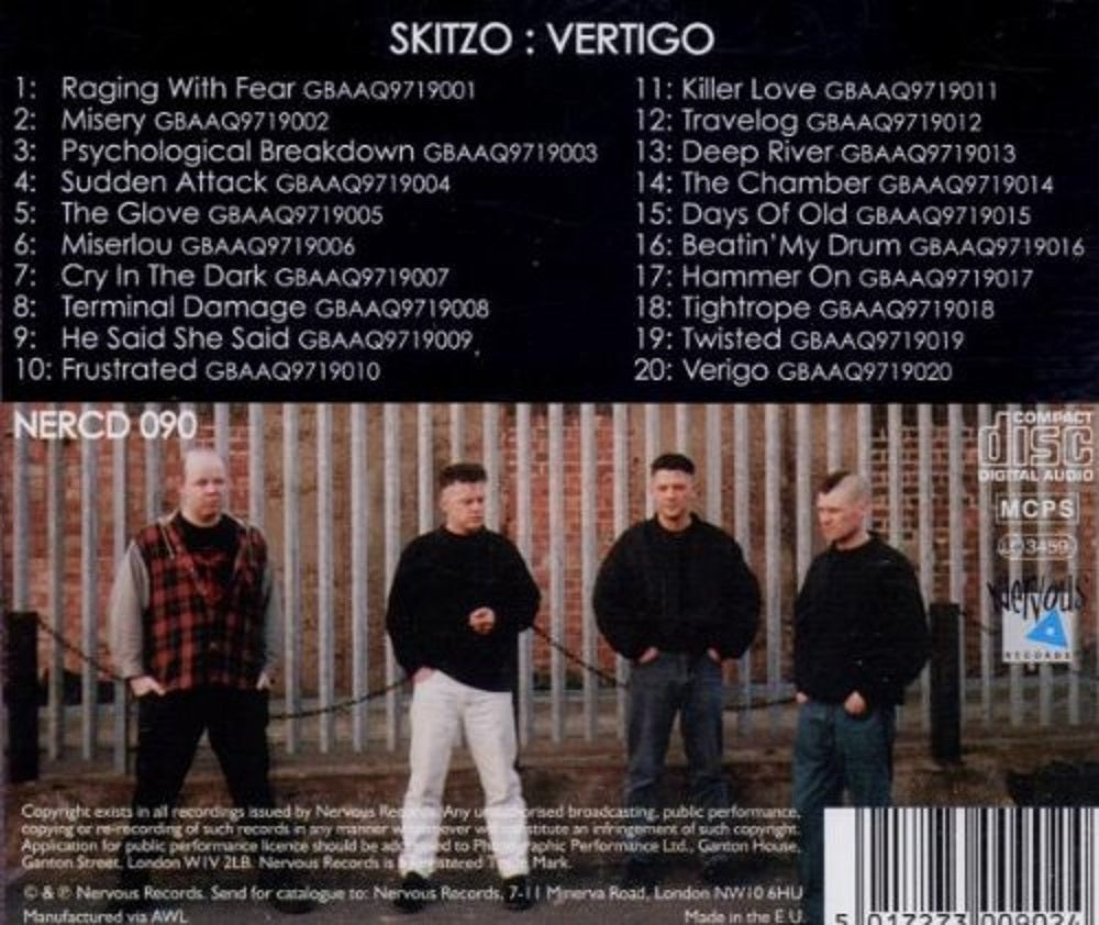 CD - Skitzo - Vertigo