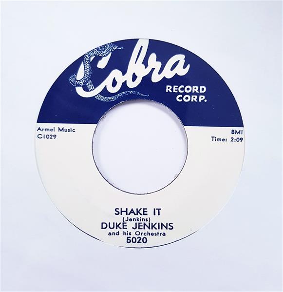 Single - Duke Jenkins - The Duke Walks / Shake It