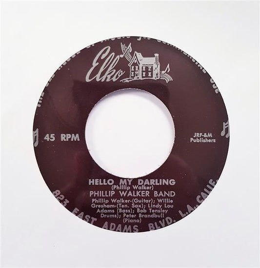 Single - Phillip Walker Band - Hello My Darling/ Playing In The Park