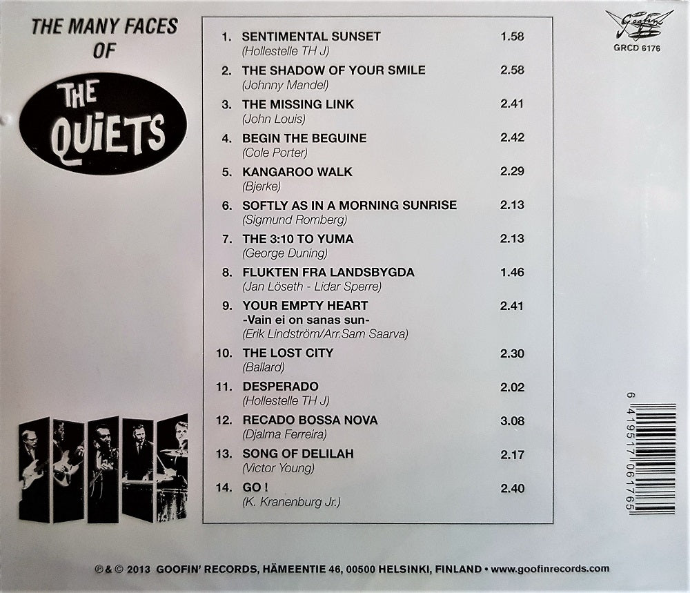 CD - Quiets - The Many Faces Of