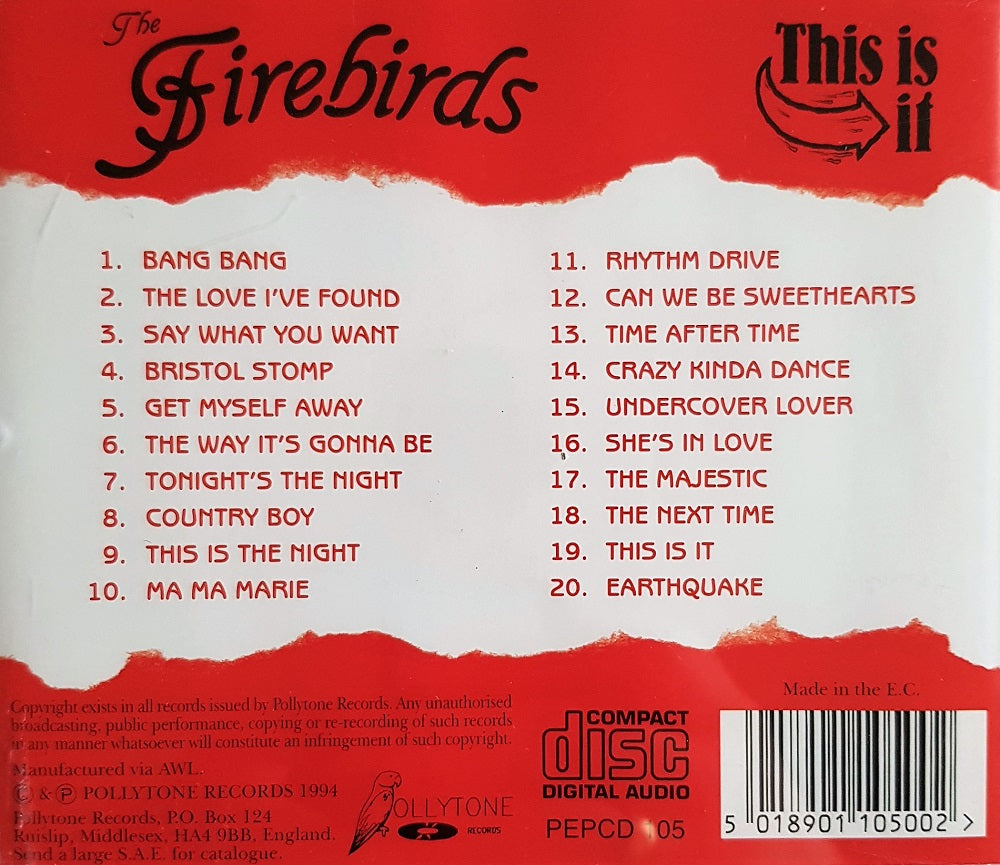 CD - Firebirds - This Is It