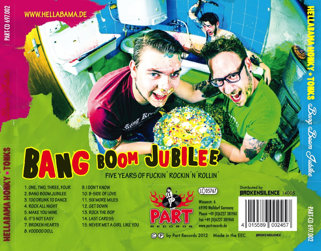 CD - Hellabama Honky Tonks - Bang Boom Jubilee