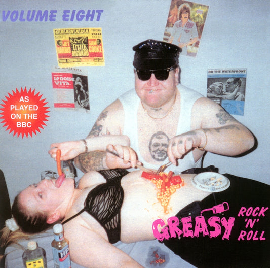 LP - VA - Greasy Rock And Roll Vol. 8