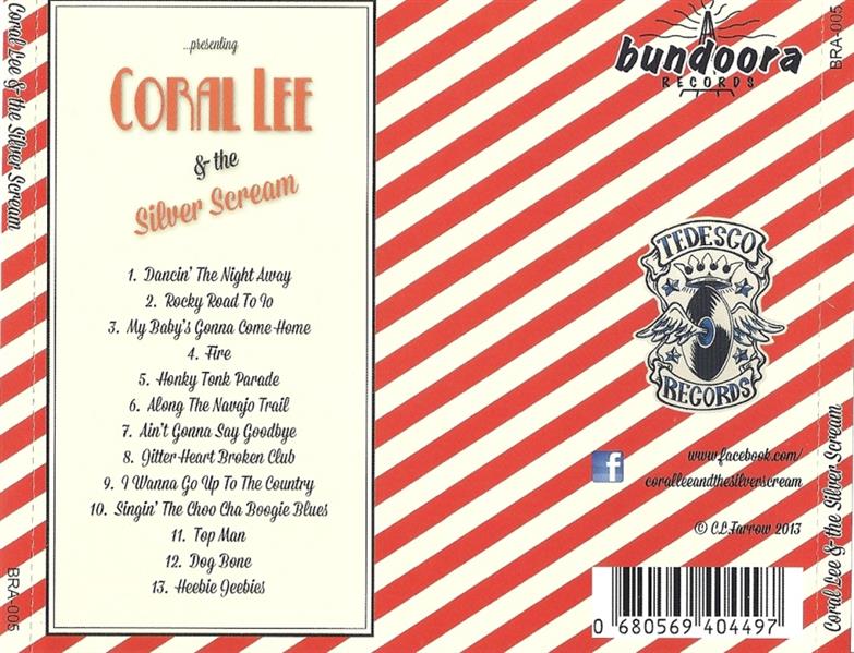 CD - Coral Lee & the Silver Scream - Rocky Road to IO