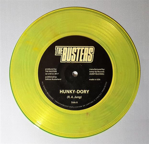 Single - Busters - Hunky Dory, yellow gold