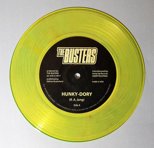 Single - Busters - Hunky Dory, goldgelb