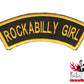Aufnäher - Rockabilly Girl