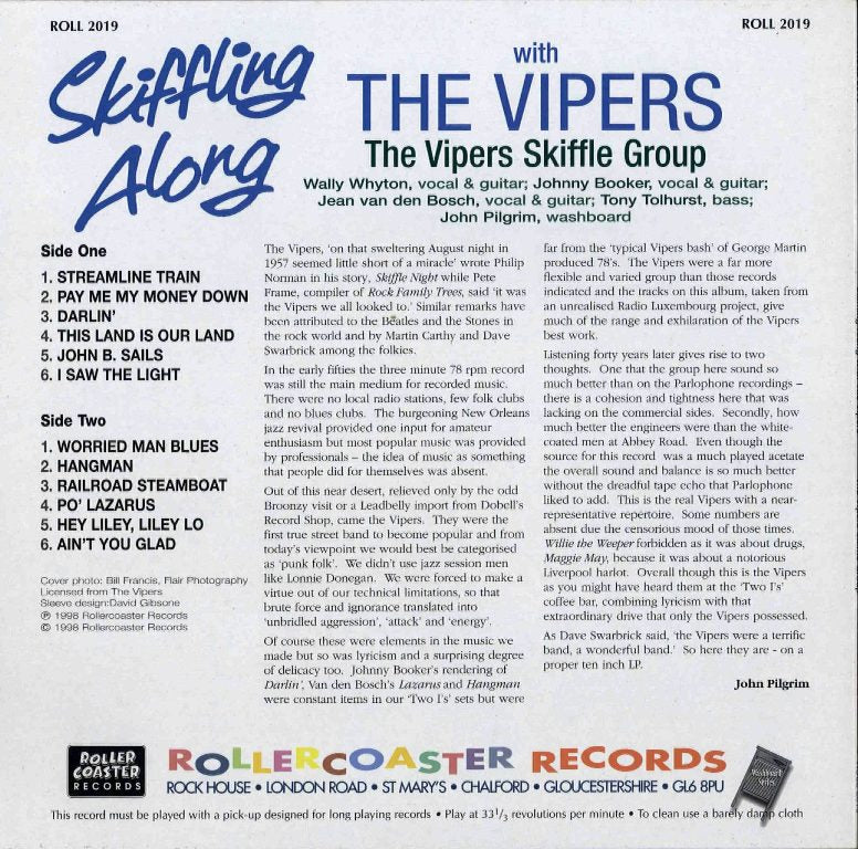 10inch - Vipers - Skiffling Along With