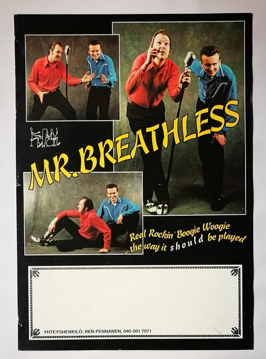Poster - Mr. Breathless