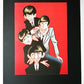 Poster - Beatles (schwarzer Rahmen)