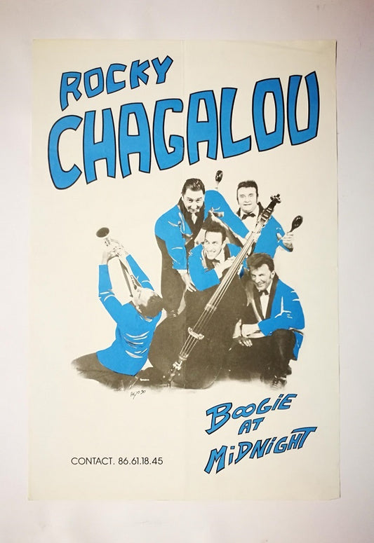 Poster - Rocky Chagalou - Boogie At Midnight
