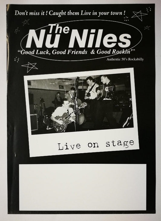 Poster - Nu Niles - Good Luck, Good Friends, Good Rockin