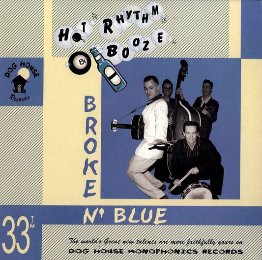 10inch - Hot Rhythm & Booze - Broke And Blue