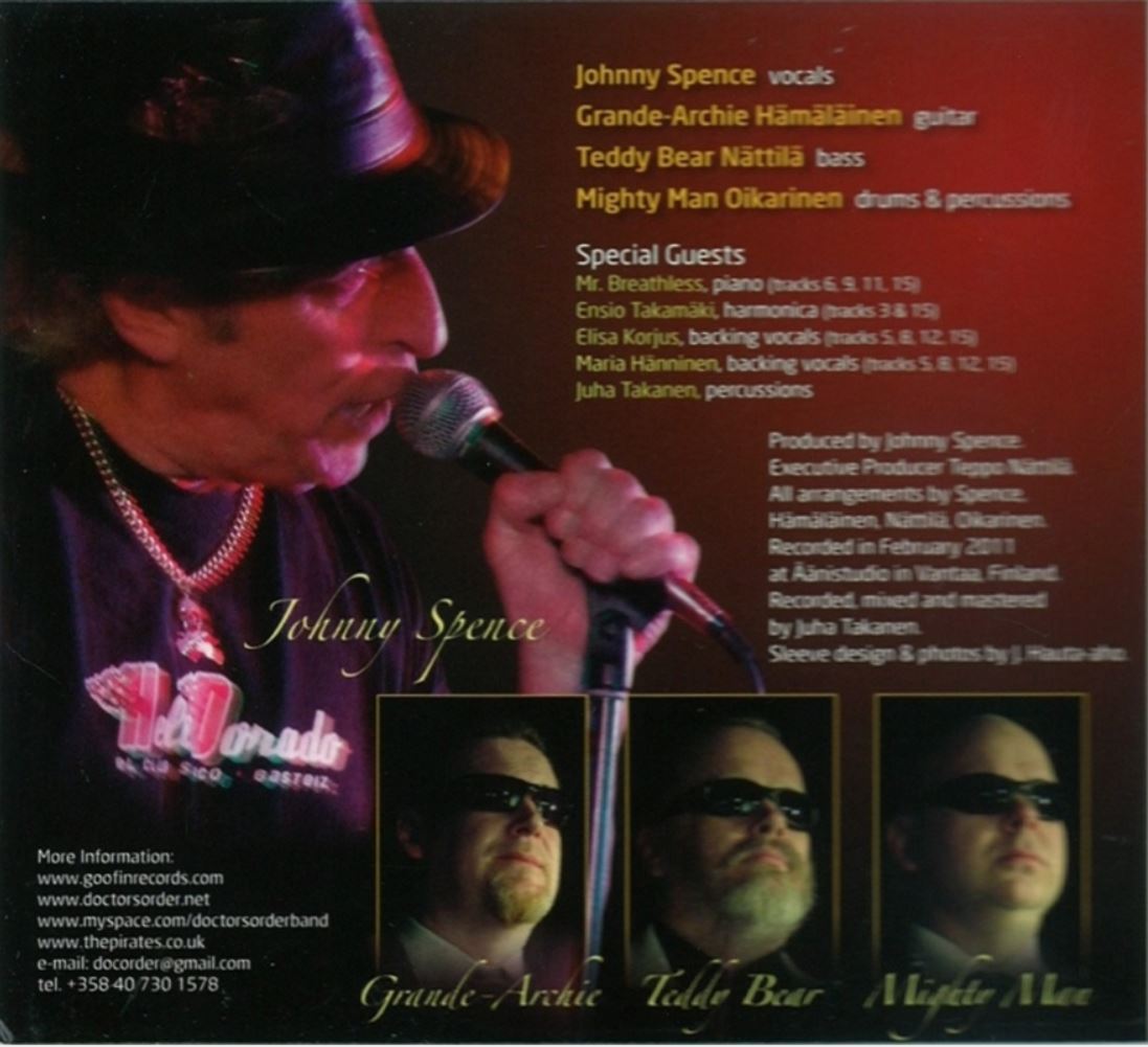 CD - Johnny Spence & Doctor's Order - Hot And Rockin'