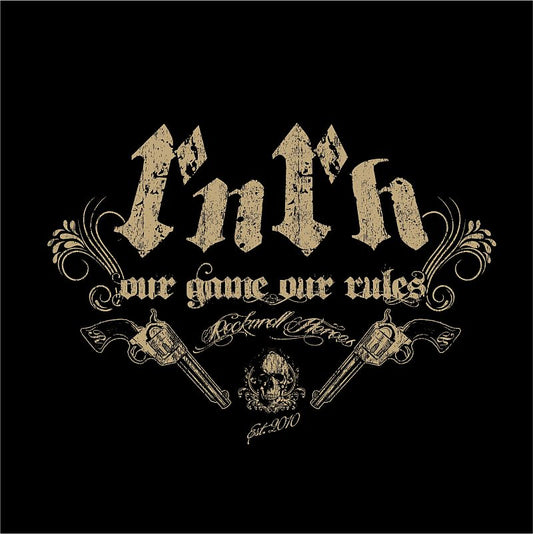T-Shirt Boy - Rock'n'Roll Heroes - Our Game Our Rules