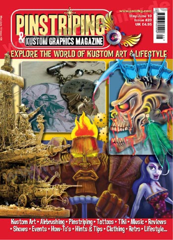 Magazin - Pinstriping & Kustom Graphics Magazine - No. 20