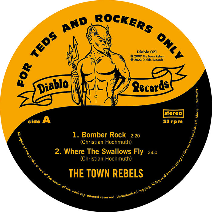 Single - Town Rebels - Bomber Rock