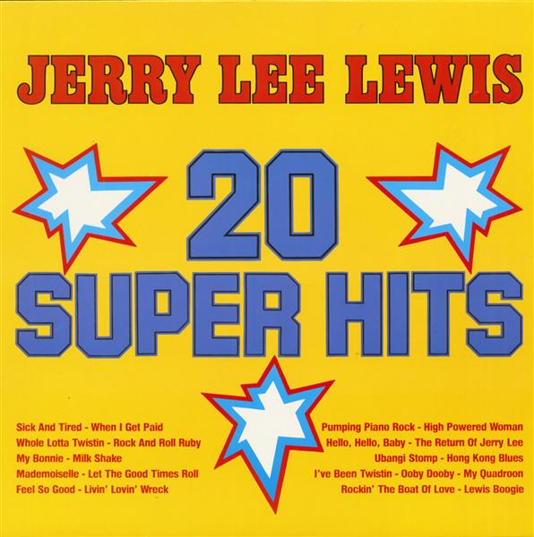 CD - Jerry Lee Lewis - 20 Super Hits