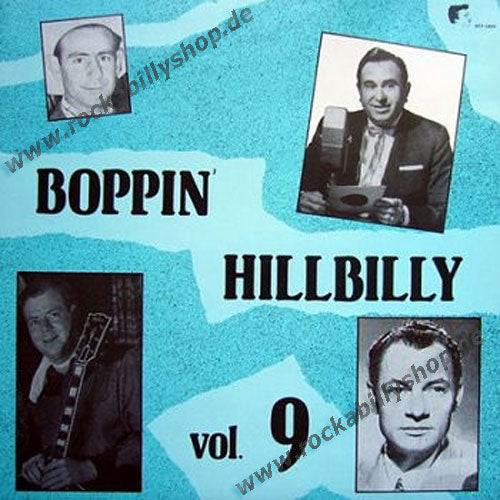 LP - VA - Boppin Hillbilly Vol. 9 - Ohne Hülle