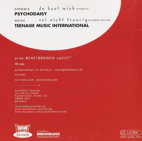 Single - VA - Psychodaisy, Teenage Music International