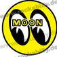 Hot Rod Aufkleber - Moon Equipped