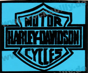 Aufkleber - Harley-Davidson Motor Cycles