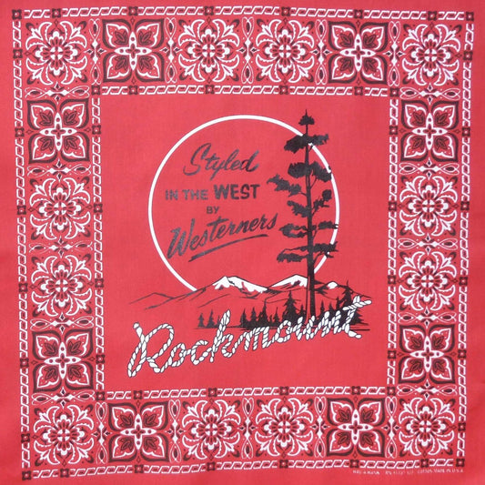 Bandana - Rockmount Styled In The West, rot
