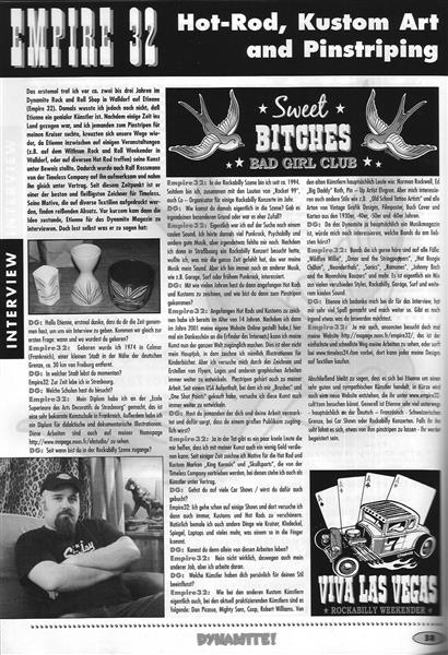 Magazin - Dynamite! - No. 40 – Rockabillyshop