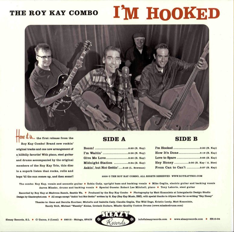 10inch - Roy Kay Combo - I'm Hooked