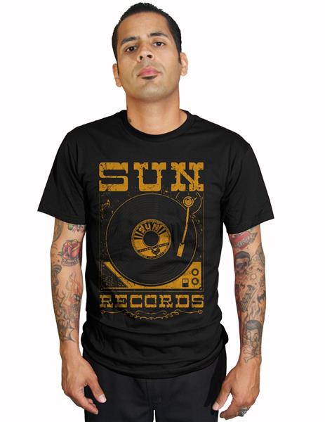 T-shirt Steady - Sun Records Record Player