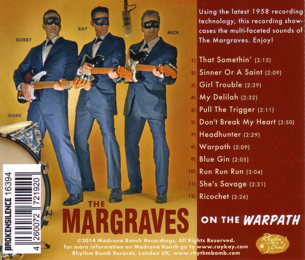 CD - Margraves - On The Warpath