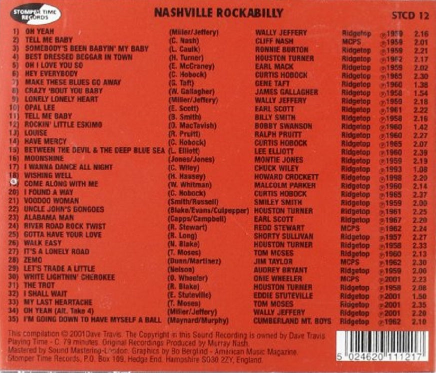 CD - VA - Nashville Rockabilly