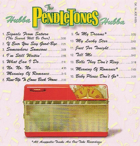 CD - Pendletones - Hubba Hubba