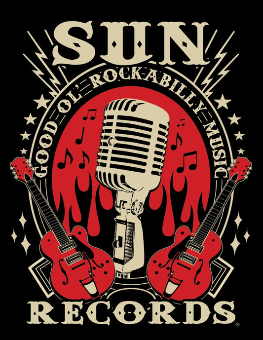 T-shirt Steady - Sun Records Good Ol' Rockabilly Music