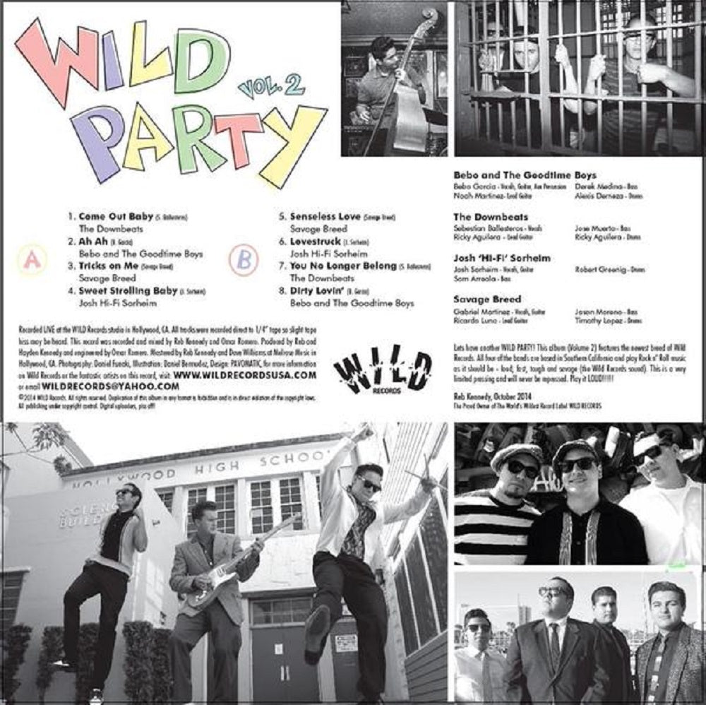 10inch - VA - Wild Party Vol. 2