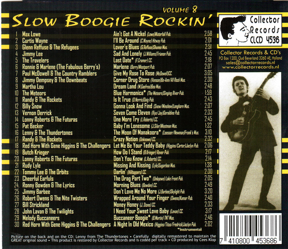 CD - VA - Slow Boogie Rockin Vol. 8